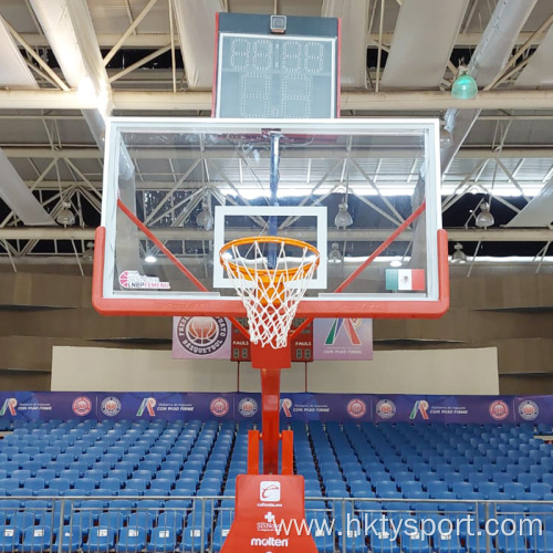 Professional High-Quality Basketball Equipment Manual Hydraulic Basketball Stand for Training